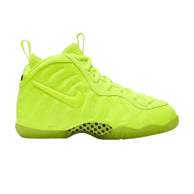Pre-owned Nike Little Posite One Ps 'volt' In Yellow