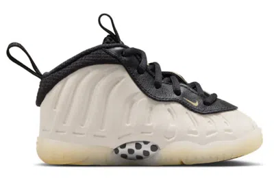 Pre-owned Nike Little Posite One Sneakers In Black/team Gold/light Orewood Brown