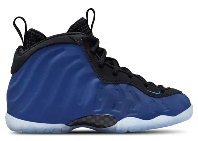 Pre-owned Nike Little Posite One Sneakers In Deep Royal/black Ice