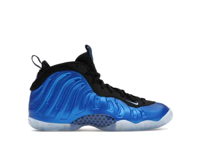 Pre-owned Nike Little Posite One Sneakers In International Blue/black/clear