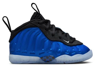 Pre-owned Nike Little Posite One Sneakers In International Blue/black/clear