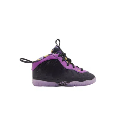 Pre-owned Nike Little Posite One Td 'cave Purple' | Black | Infant Size 9