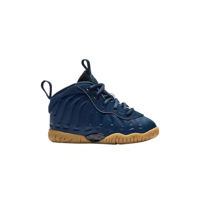Pre-owned Nike Little Posite One Td 'midnight Navy' | Blue | Infant Size 10