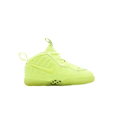 Pre-owned Nike Little Posite One Td 'volt' | Yellow | Infant Size 10