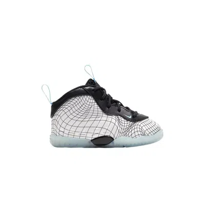 Pre-owned Nike Little Posite One Td 'warped Grid' | White | Infant Size 7