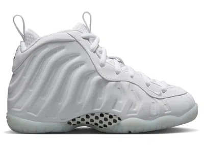 Pre-owned Nike Little Posite One Triple Sneakers In White