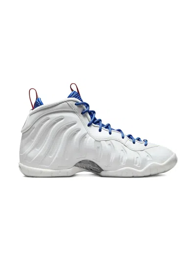 Nike Kids' Little Posite One Usa Moon "photon Dust/university Red/game Royal/metallic Silver" Sneakers