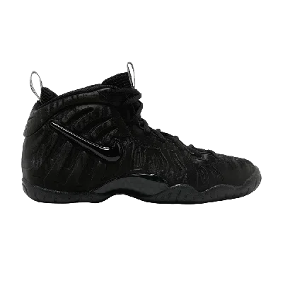 Pre-owned Nike Little Posite Pro Gs 'black Cat'