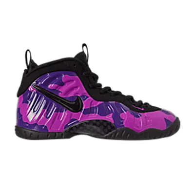 Pre-owned Nike Little Posite Pro Gs 'hyper Violet' In Purple