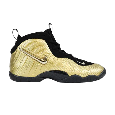 Pre-owned Nike Little Posite Pro Gs 'metallic Gold'