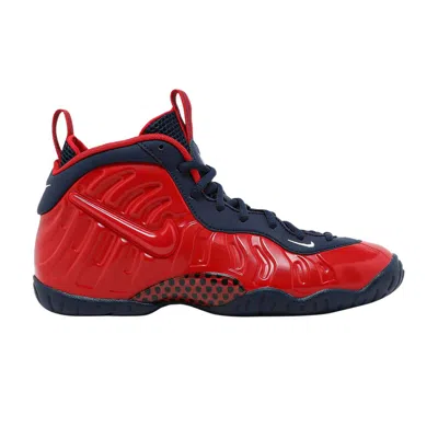 Pre-owned Nike Little Posite Pro Gs 'usa' | Red | Kid's Size 6.5