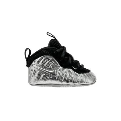 Pre-owned Nike Little Posite Pro Td 'silver Surfer' | Infant Size 4