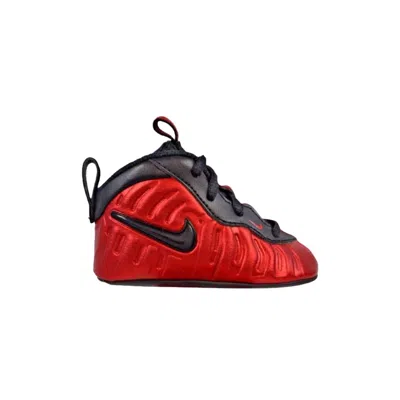 Pre-owned Nike Little Posite Pro Td 'university Red' | Infant Size 8