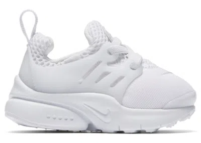 Pre-owned Nike Little Presto Triple Sneakers In White