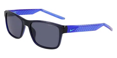 Nike Livefree Classic N Iu4699x 410 Occhiali Da Sole Blu Per Uomo In Black