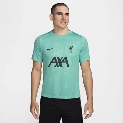 Nike Liverpool Fc Academy Pro  Men's Dri-fit Soccer Pre-match Short-sleeve Top In Teal