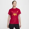 Nike Liverpool Fc Academy Pro  Women's Dri-fit Soccer Pre-match Short-sleeve Top In Red
