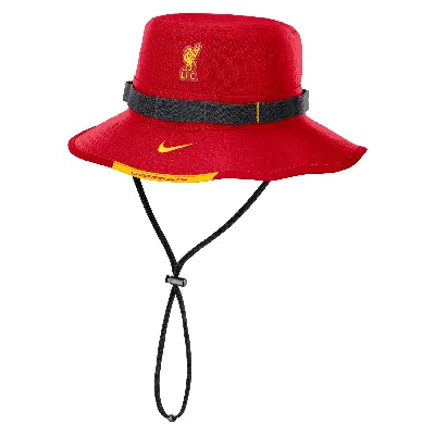 Nike Liverpool Fc Apex  Unisex Dri-fit Boonie Bucket Hat In White
