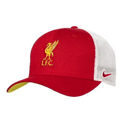 Nike Liverpool Fc Classic99  Unisex Soccer Trucker Cap In Red