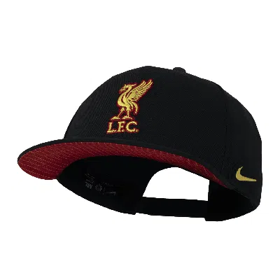 Nike Liverpool Fc Pro  Unisex Soccer Cap In Black