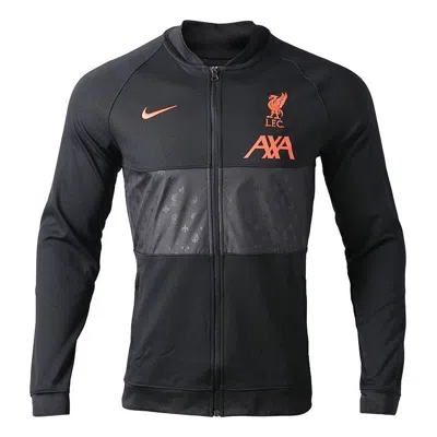 Nike Liverpool Fc Soccer Track Jacket 'black'