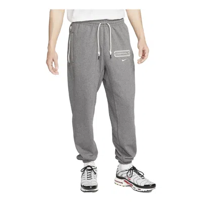 Nike Liverpool Fc Standard Issue Football Pants 'grey White' In Gray