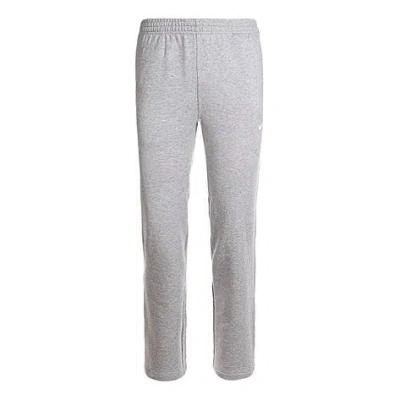 Nike Logo Casual Straight Tube Lose Pants 'grey' In Gray