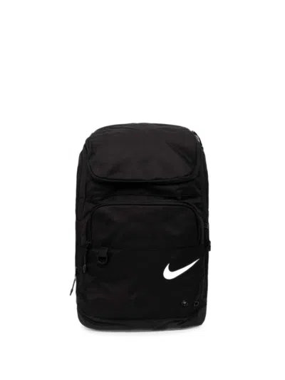 Nike Logo Detail Backpack In Black