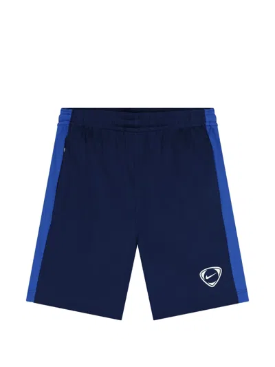 Nike Kids' Logo-detail Shorts In Blue