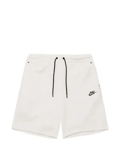 Nike Logo-detail Shorts In White