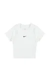 Nike Cropped Tee In White
