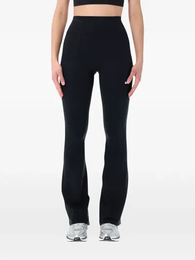 Nike Logo-detail Trousers In Black