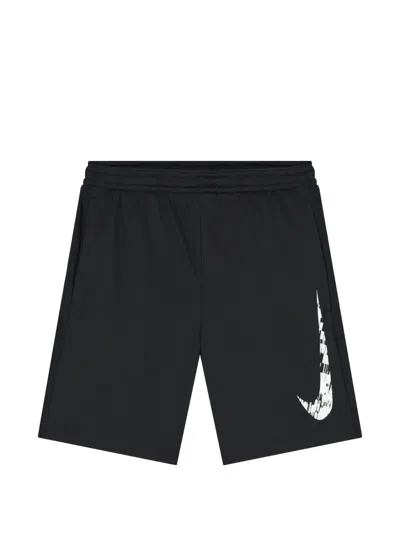 Nike Logo Dri-fit Shorts In Black