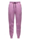 Nike Logo-embellished Track Pants In Pink