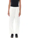 Nike Swoosh-embroidered Track Pants In White