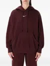 Nike Sportswear Phoenix Fleece Over-oversized Pullover Hoodie In Burgundy