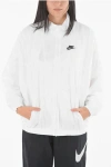 Nike Logo Embroidered Solid Color Windbreaker Jacket