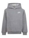 Nike Logo Hoodie In Grey