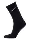 Nike Logo-jacquard Socks (pack Of Three) In Black
