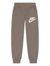Nike Logo Joggers In Brown