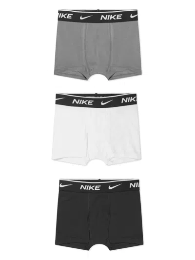 NIKE LOGO-PRINT BOXER BRIEFS