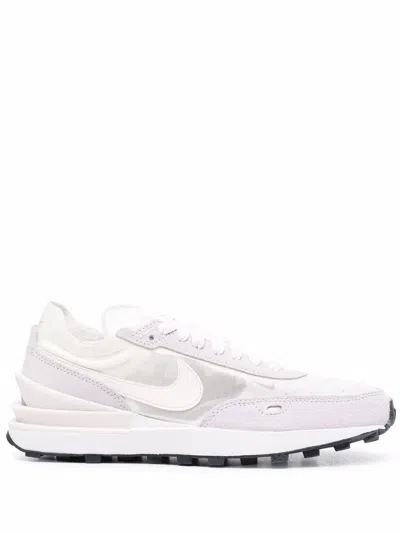 Nike Logo-print Lace-up Trainers In 白色
