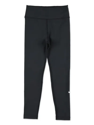 Nike Kids' Logo-print Leggings In Black