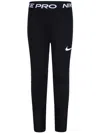 Nike Logo-print Leggings In Black