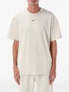 Nike Logo-print Short-sleeve T-shirt In Neutral