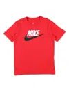 Nike Boys   Nsw Futura Hbr T-shirt In Red