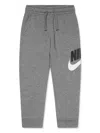 Nike Logo-print Track Pants In 灰色