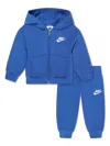 Nike Baby Boys Or Girls Club Fleece Hoodie And Pants, 2 Piece Set In Blue