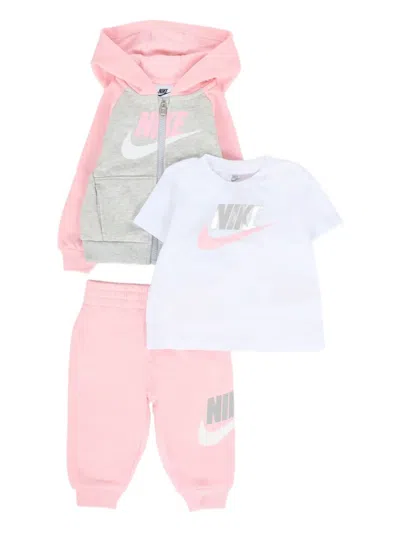 Nike Babies' Logo-print Tracksuit In Multi