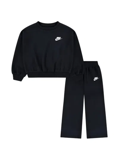 Nike Kids' Logo-print Tracksuit Set (set Of Two) In Black